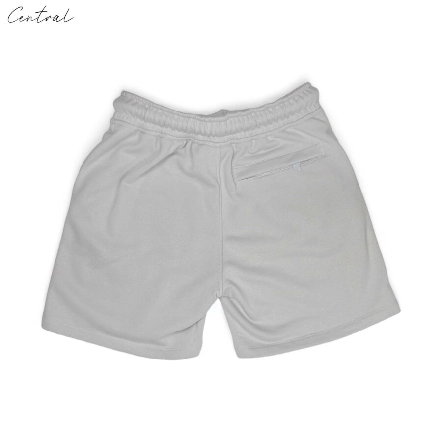 Gray and pink Syna World short set featuring a comfortable T-shirt and matching shorts by Closed.