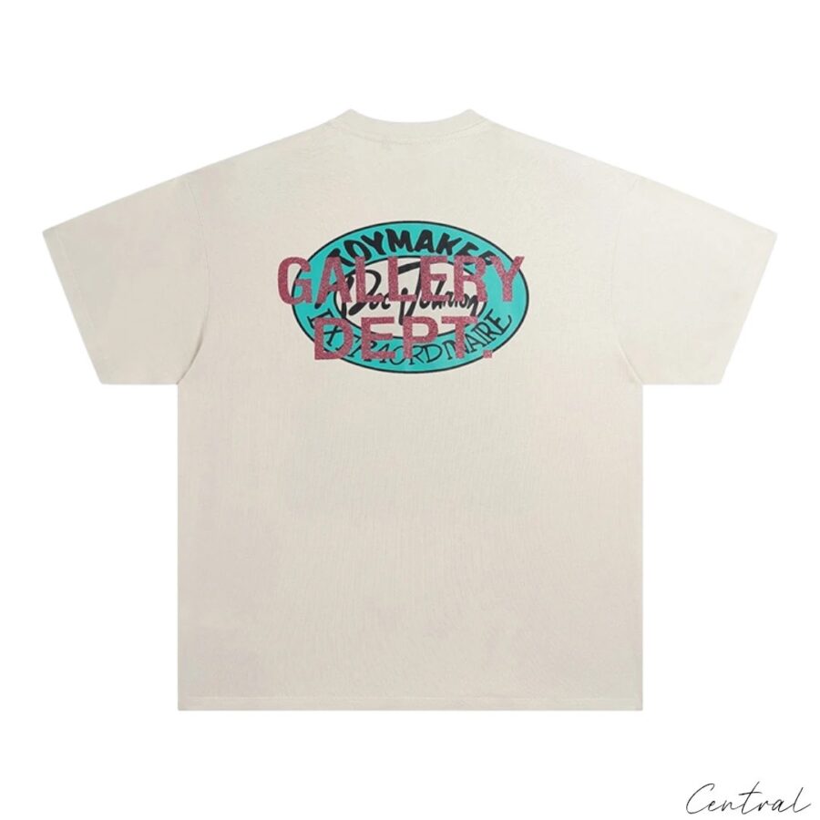 Gallery Dept Dead Batteries Tshirt – Antique White