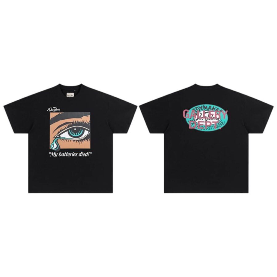 Gallery Dept Dead Batteries Tshirt – Black