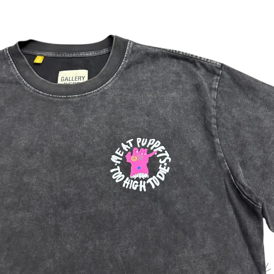Gallery Dept. x Meat Puppets “Too High To Die” T-Shirt – Faded Black
