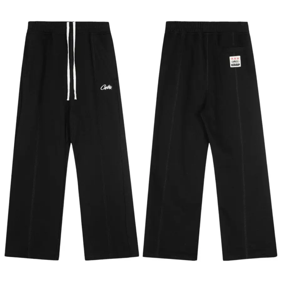 HMP OPEN HEM SWEATPANT [BLACK]