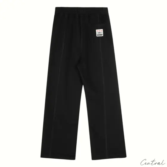 HMP OPEN HEM SWEATPANT [BLACK]