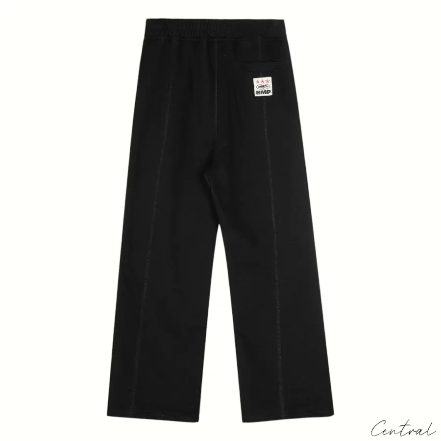 HMP OPEN HEM SWEATPANT [BLACK]
