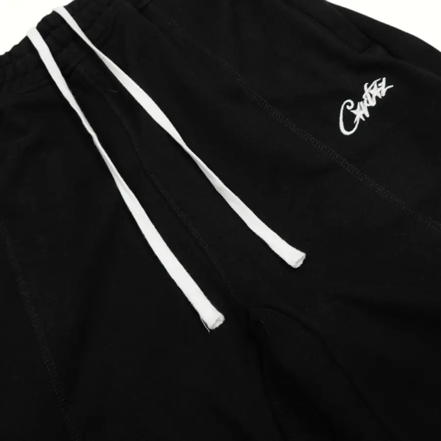 HMP OPEN HEM SWEATPANT [BLACK]