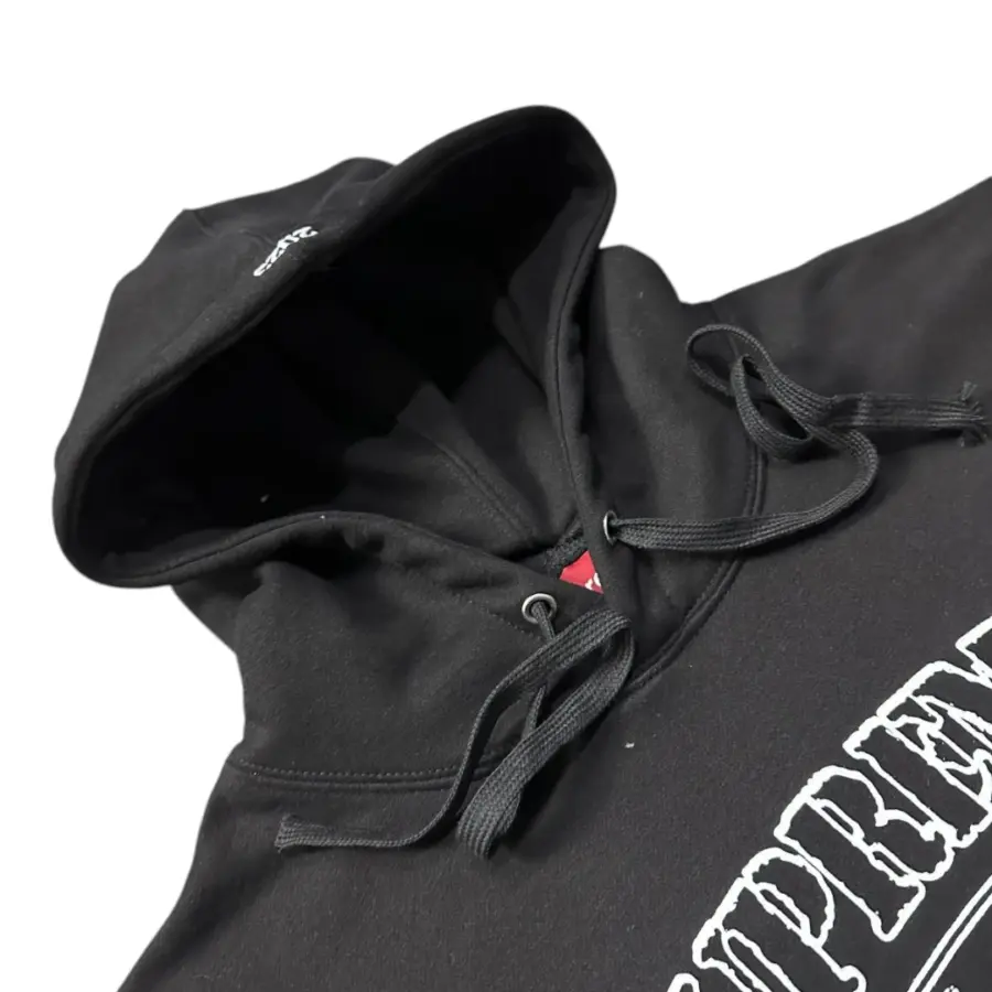 upreme Corteiz Rules The World Hoodie Black