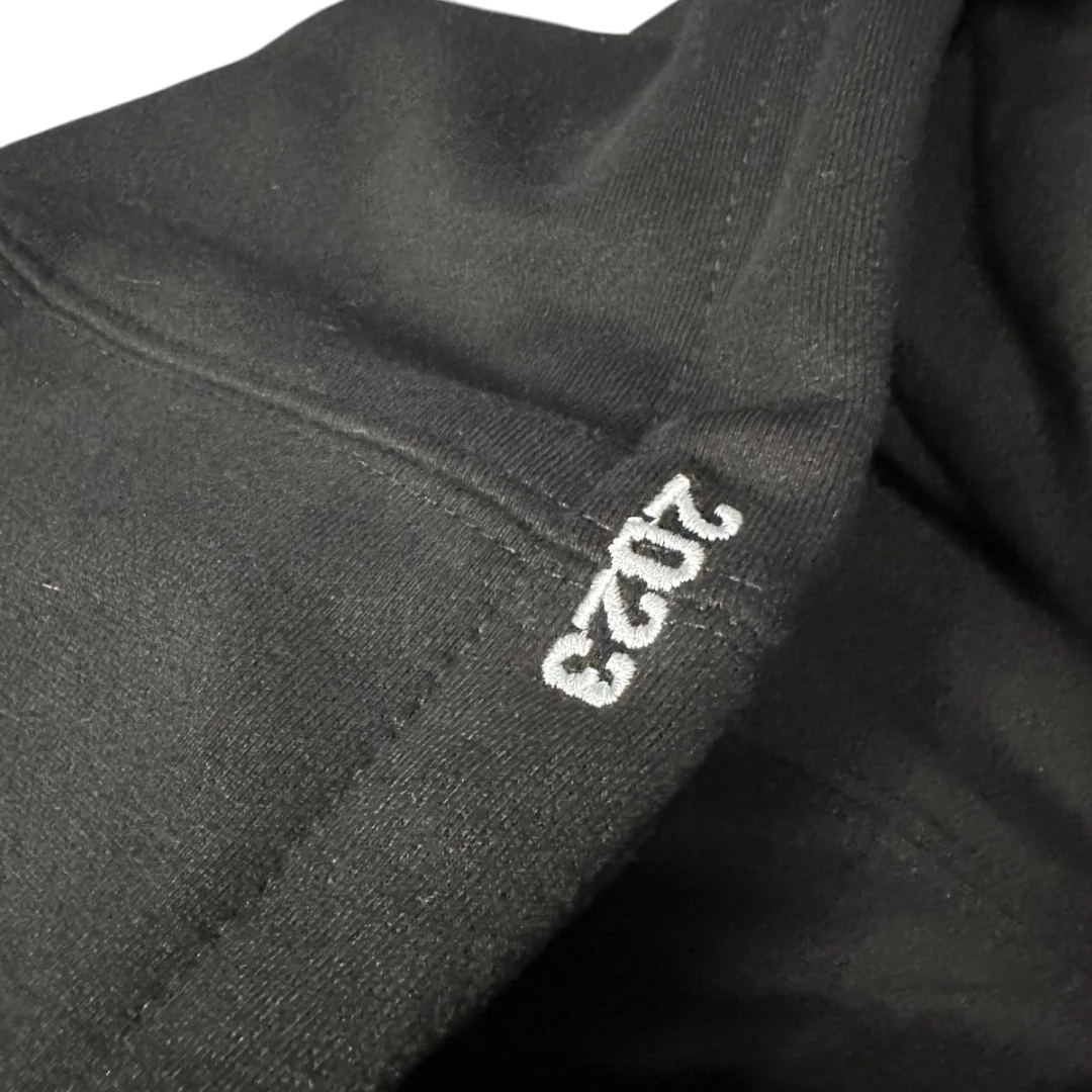 upreme Corteiz Rules The World Hoodie Black