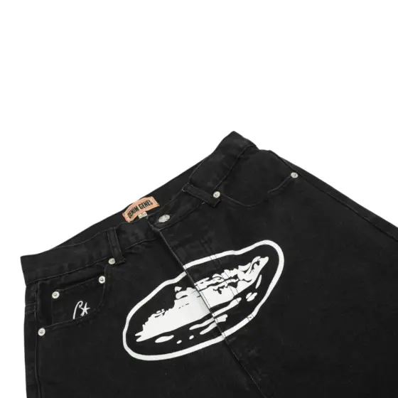 Corteiz Alcatraz Denim Shorts
