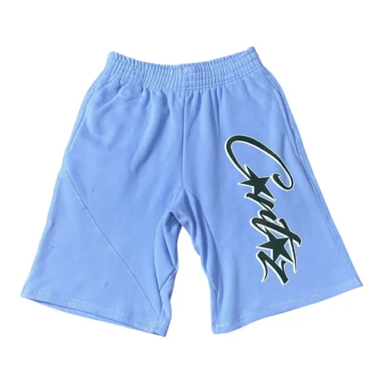 Corteiz Allstarz Shorts - Baby Blue
