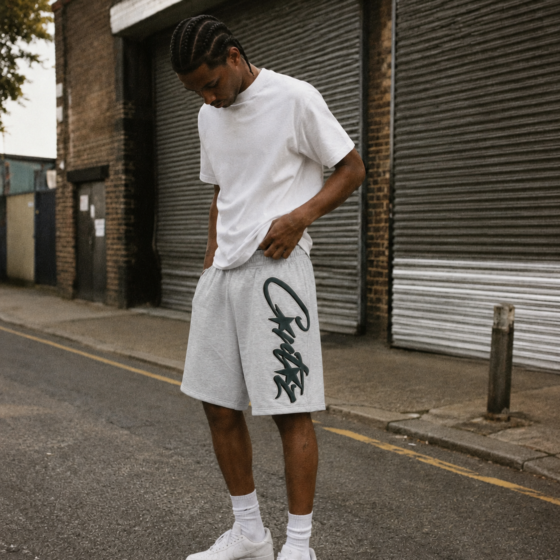 Corteiz Allstarz Shorts - Gray