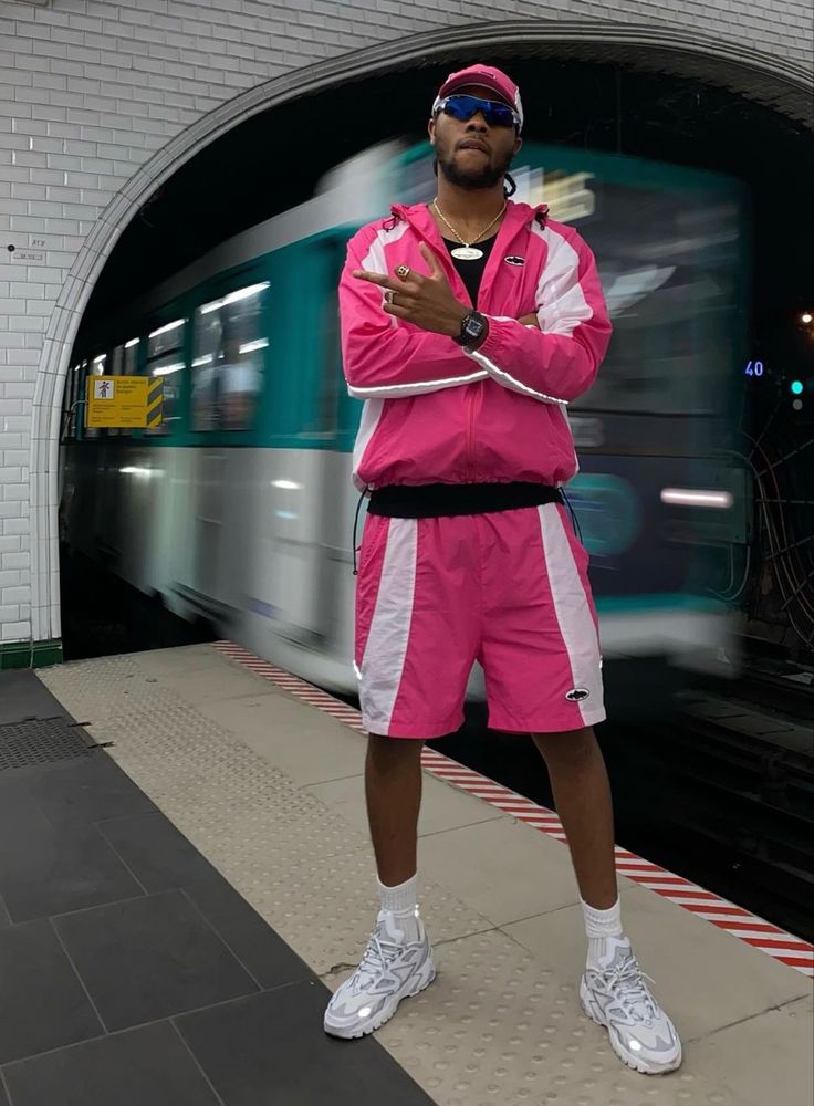 Corteiz Spring Shorts - Pink