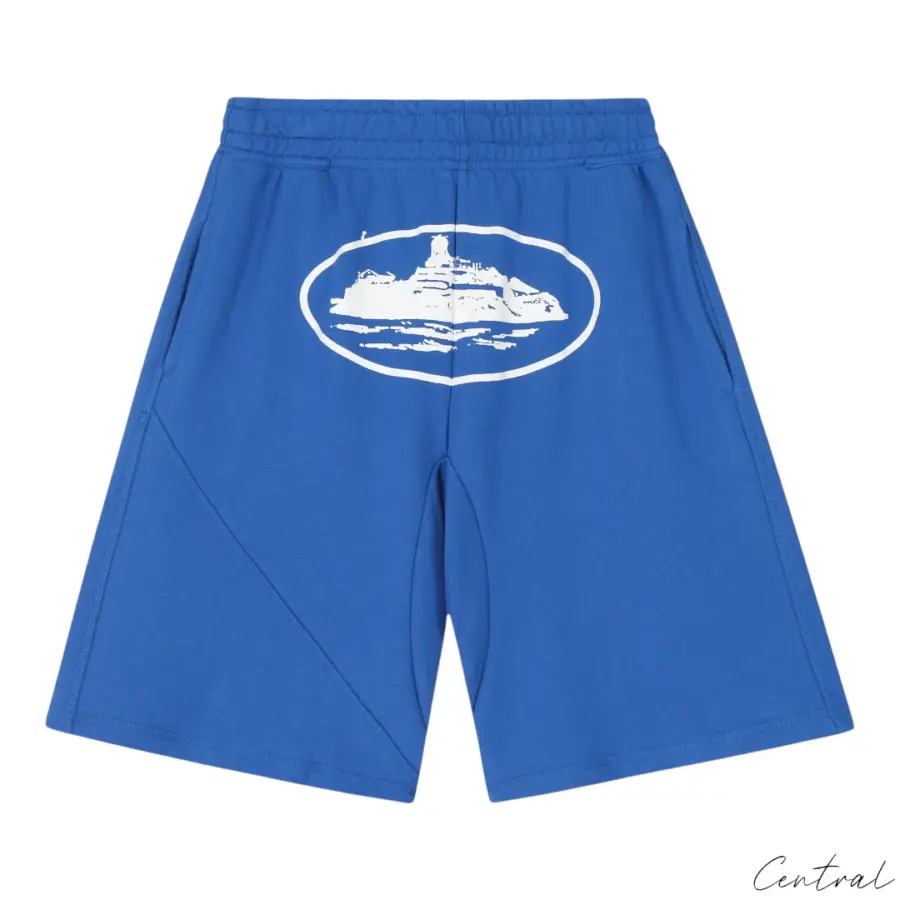 Corteiz Alcatraz Shorts Blue