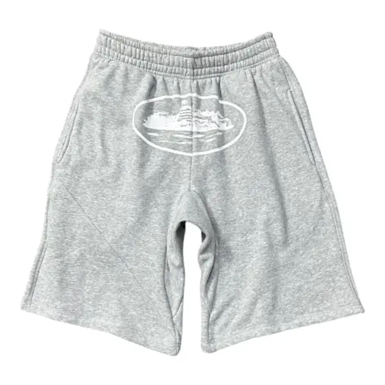 Corteiz Alcatraz Shorts Gray
