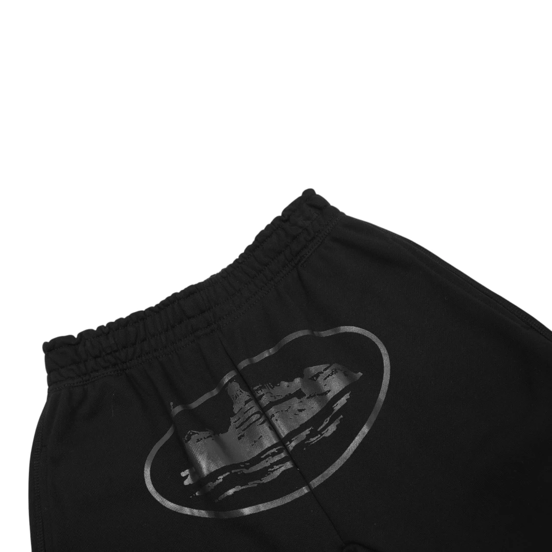 Corteiz Alcatraz Shorts Black/Black