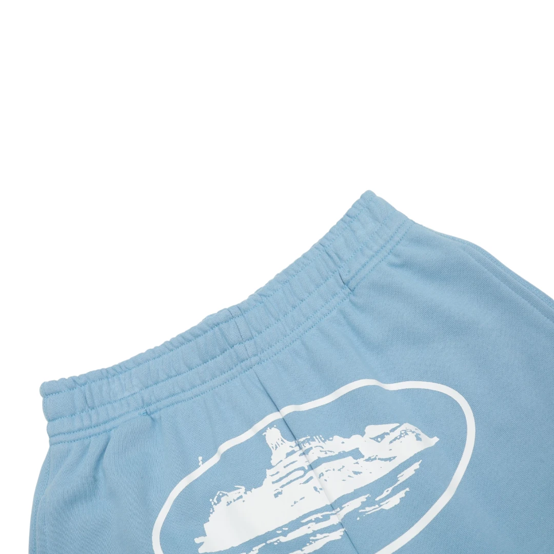 Corteiz Alcatraz Shorts Baby Blue