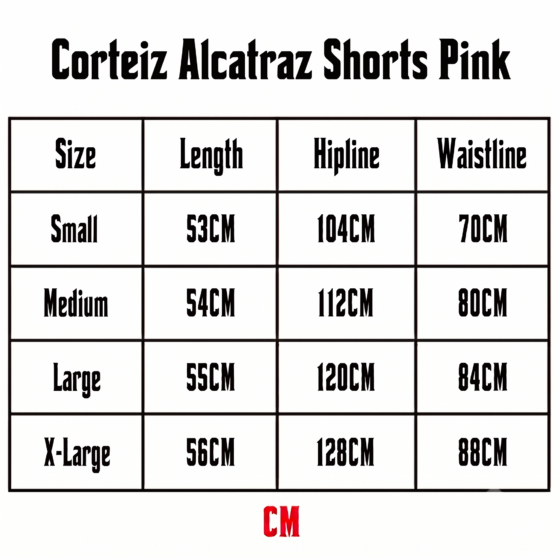 Corteiz Alcatraz Shorts Pink