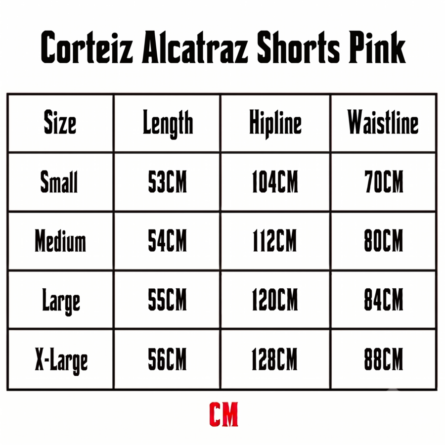 Corteiz Alcatraz Shorts Pink