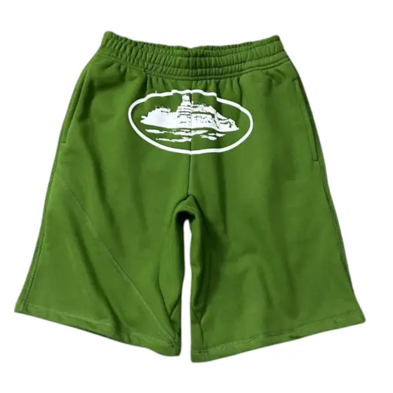 Corteiz Alcatraz Shorts Green