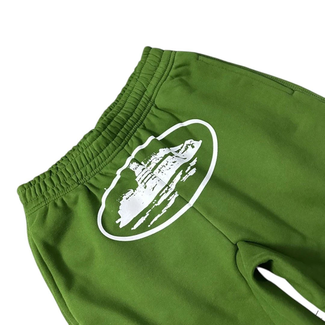 Corteiz Alcatraz Shorts Green
