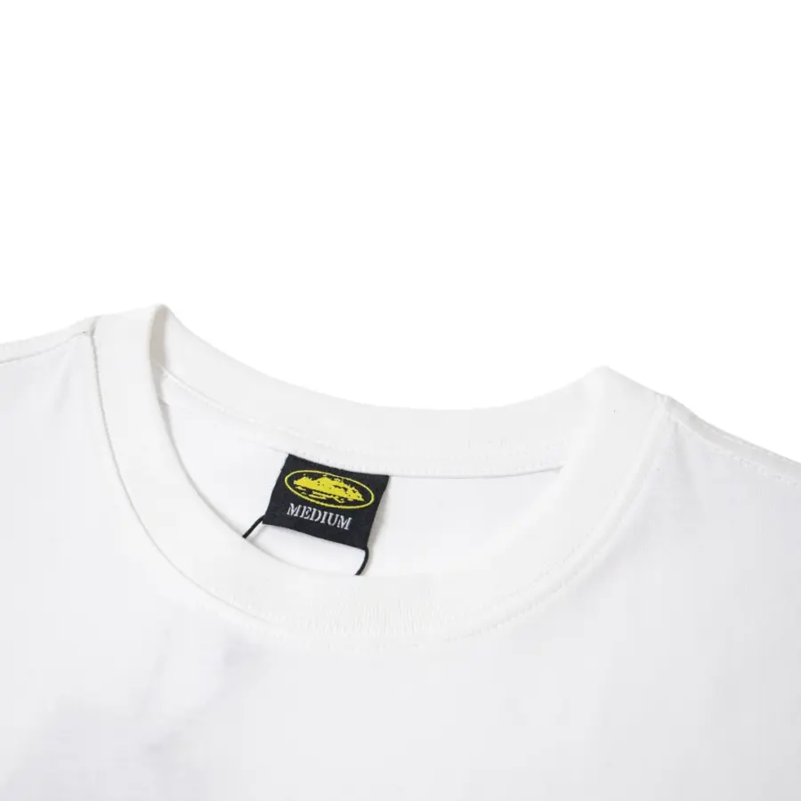 Corteiz Hands Alcatraz T-Shirt – White