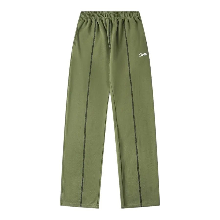 Corteiz HMP Open Hem Sweatpant 'Olive'