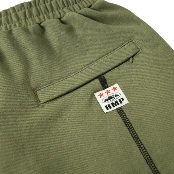 Corteiz HMP Open Hem Sweatpant 'Olive'