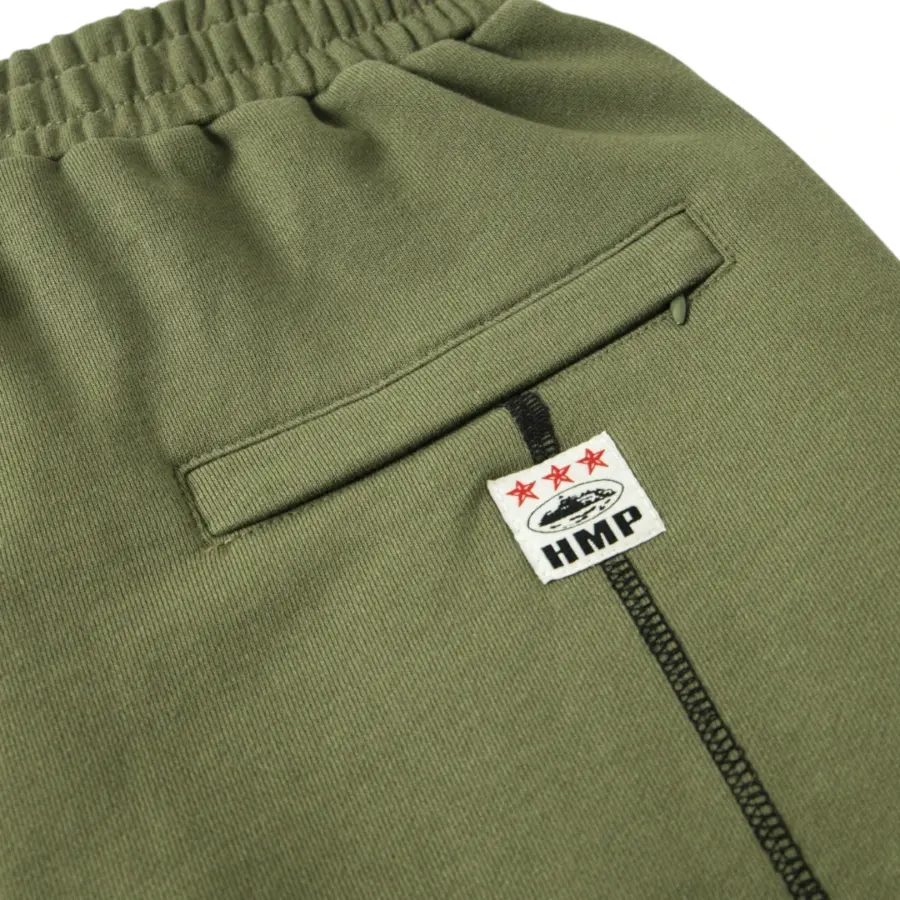 Corteiz HMP Open Hem Sweatpant 'Olive'