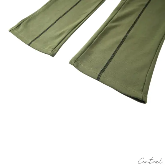Corteiz HMP Open Hem Sweatpant 'Olive'