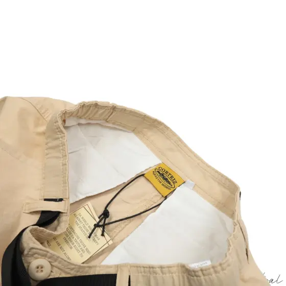 Corteiz Alcatraz Cargo Shorts Beige
