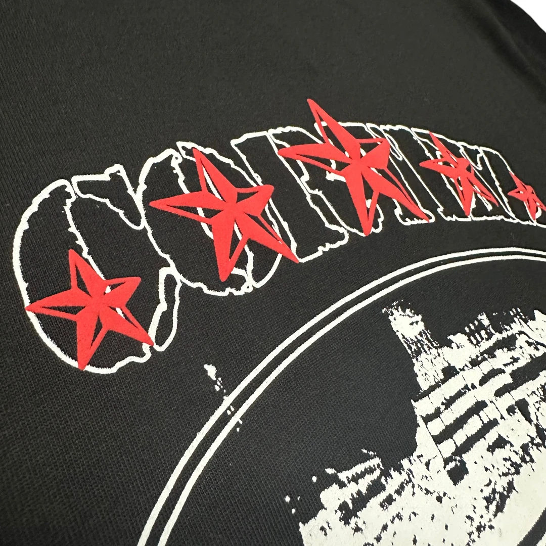 Corteiz 5 Starz Alcatraz Tee Black