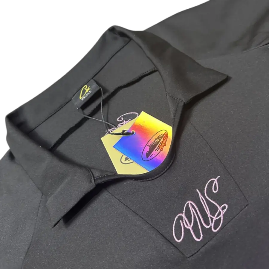 Corteiz Talismo Football Jersey Black/Pink