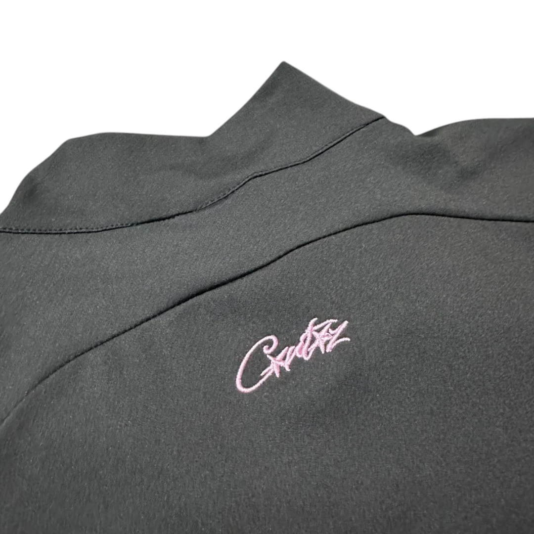 Corteiz Talismo Football Jersey Black/Pink