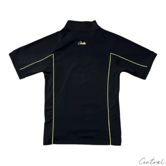 Corteiz Talismo Football Jersey Black/Yellow