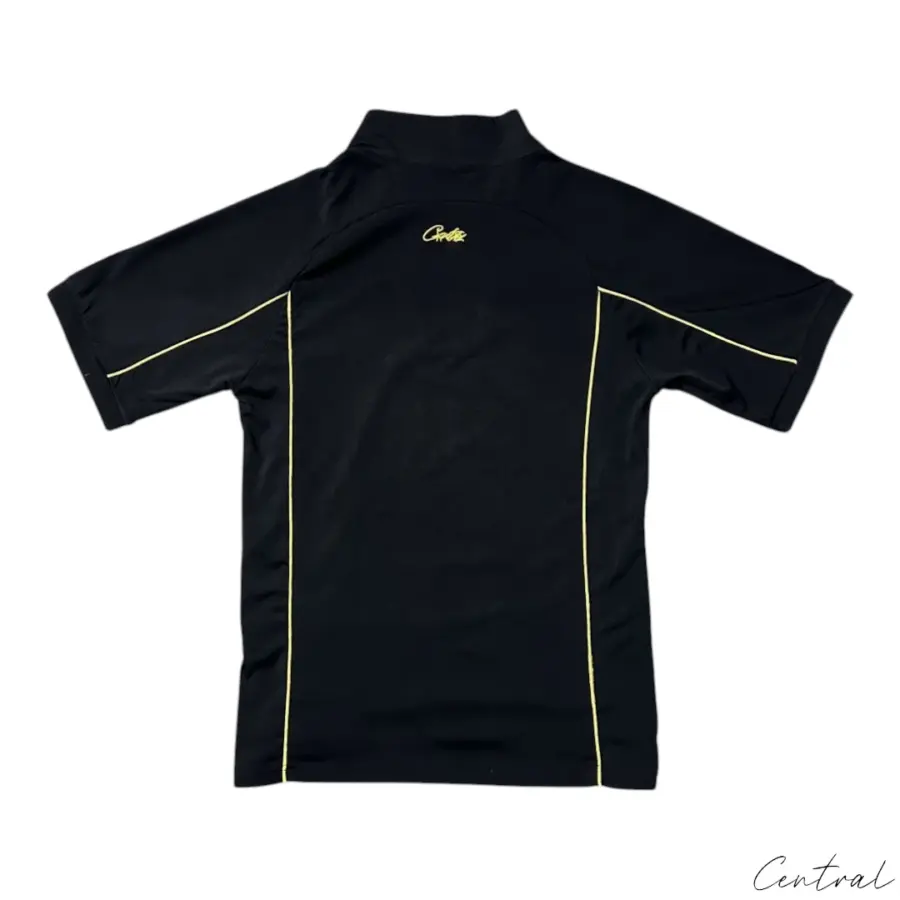 Corteiz Talismo Football Jersey Black/Yellow