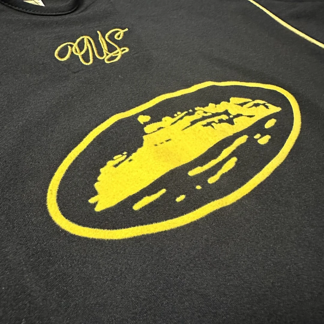 Corteiz Talismo Football Jersey Black/Yellow