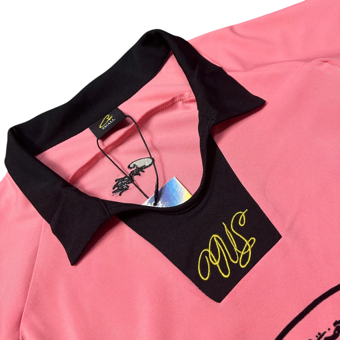 Corteiz Talismo Football Jersey Pink