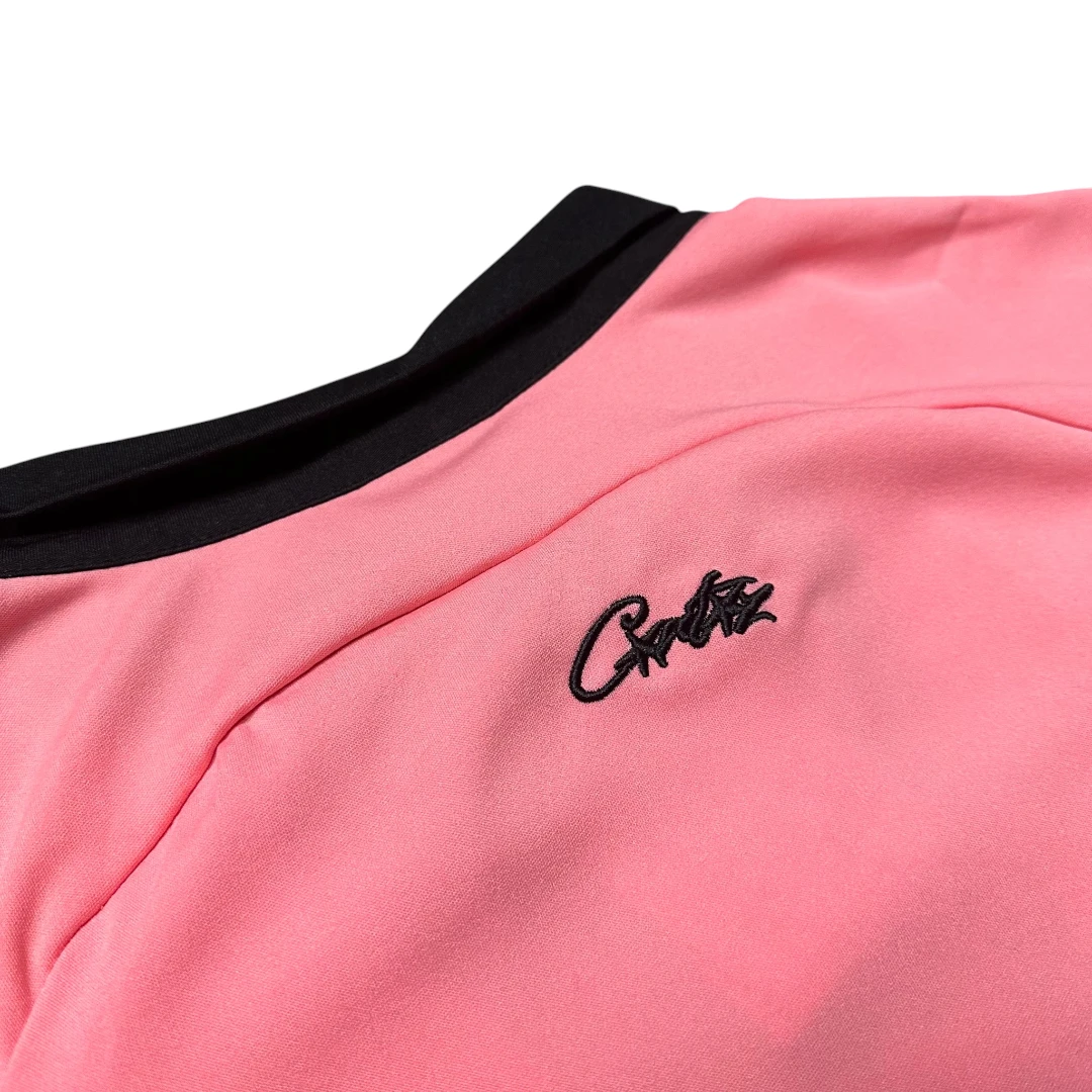 Corteiz Talismo Football Jersey Pink