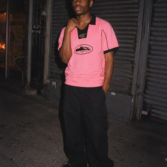 Corteiz Talismo Football Jersey Pink