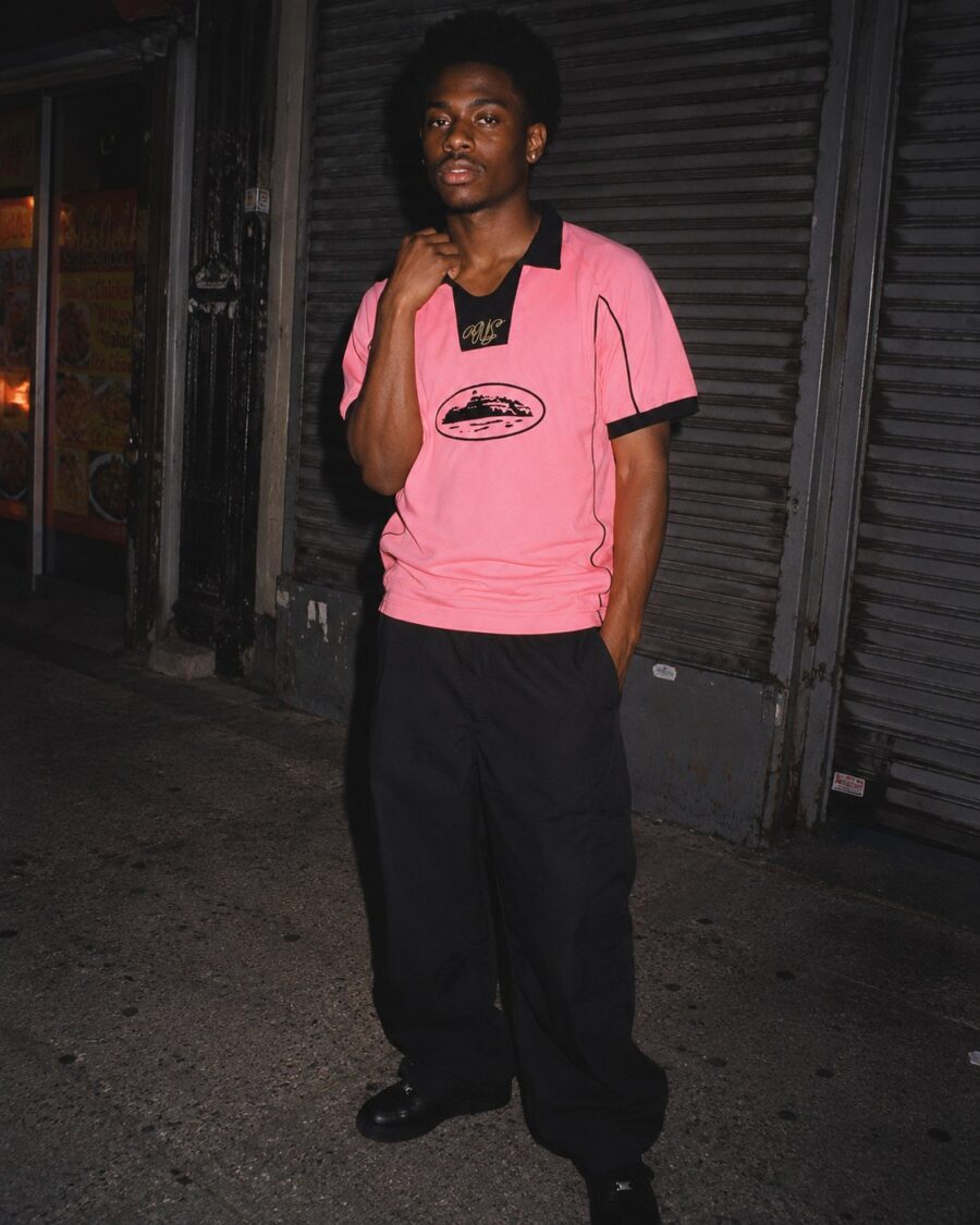 Corteiz Talismo Football Jersey Pink