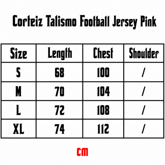 Corteiz Talismo Football Jersey Pink