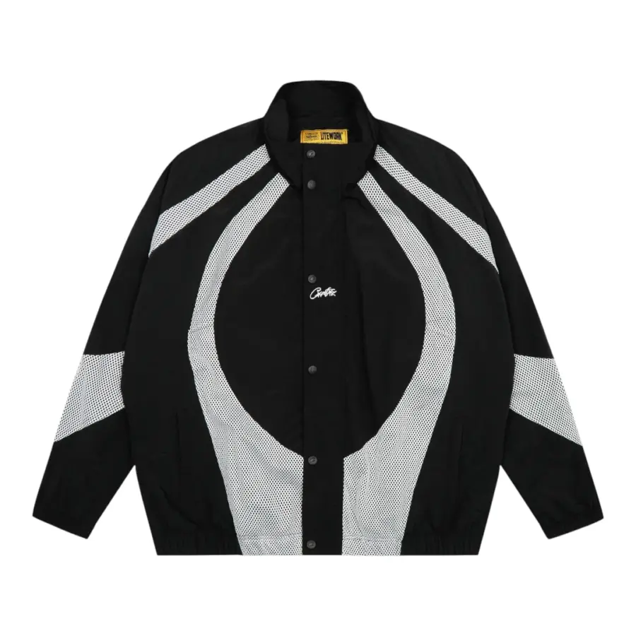 Corteiz Vertigo Shuku Jacket Black/White