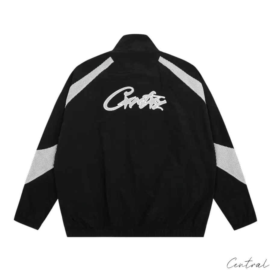 Corteiz Vertigo Shuku Jacket Black/White