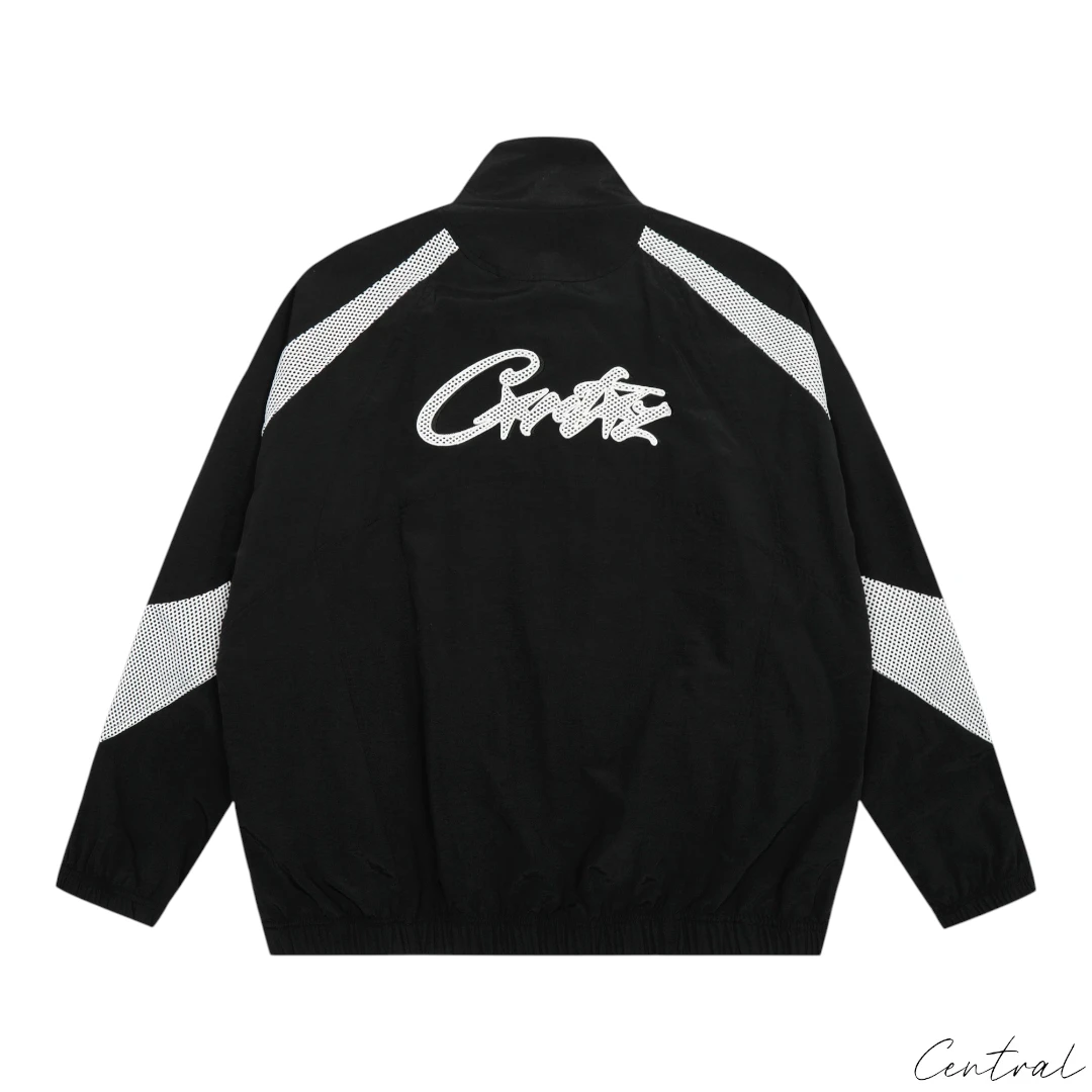 Corteiz Vertigo Shuku Jacket Black/White