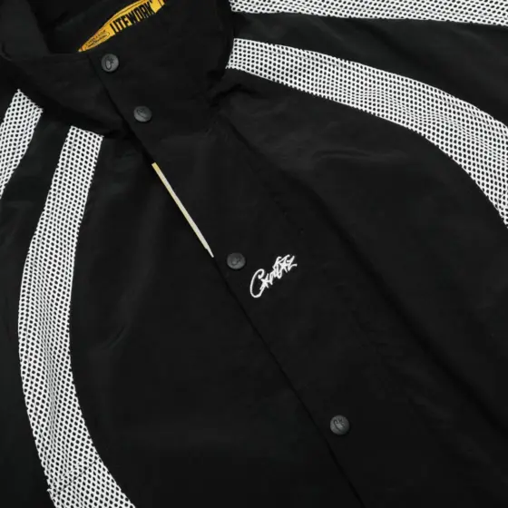 Corteiz Vertigo Shuku Jacket Black/White