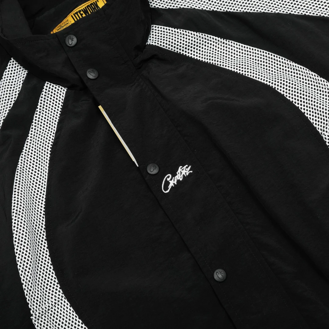Corteiz Vertigo Shuku Jacket Black/White
