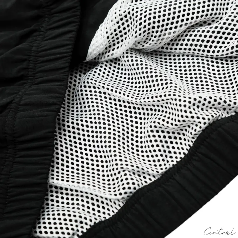 Corteiz Vertigo Shuku Jacket Black/White
