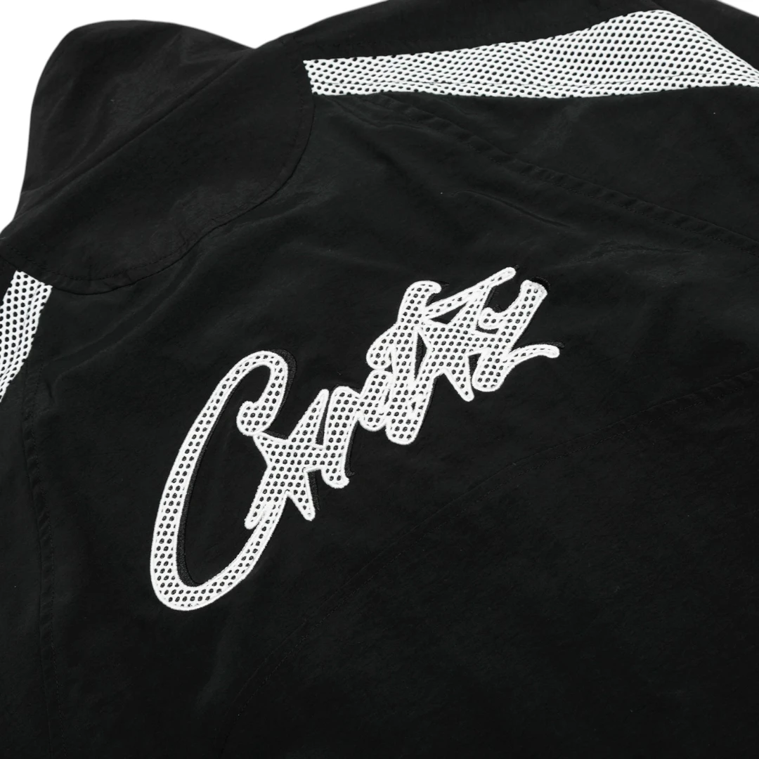 Corteiz Vertigo Shuku Jacket Black/White