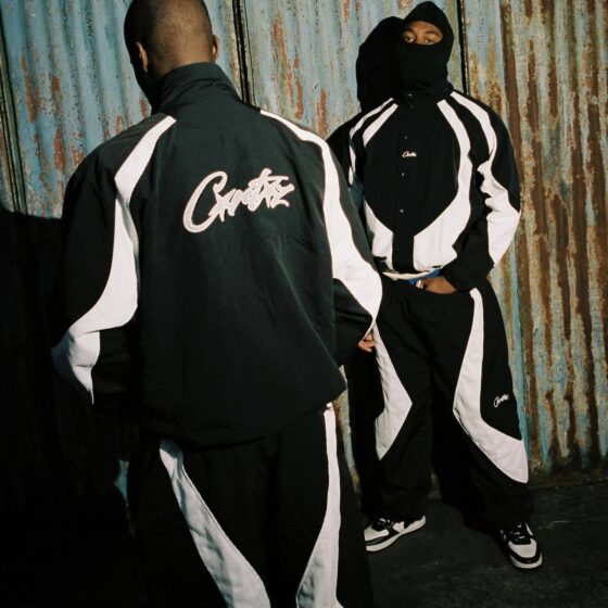 Corteiz Vertigo Shuku Jacket Black/White
