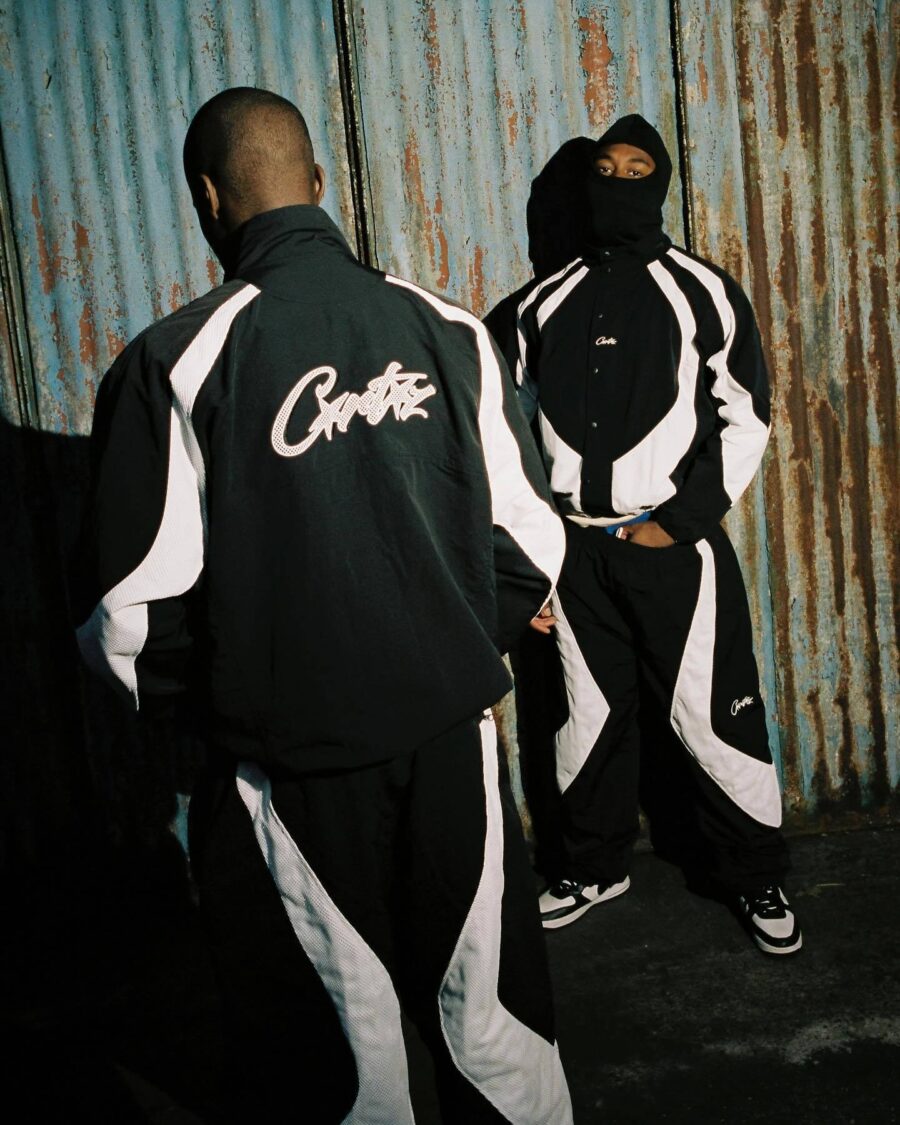 Corteiz Vertigo Shuku Jacket Black/White