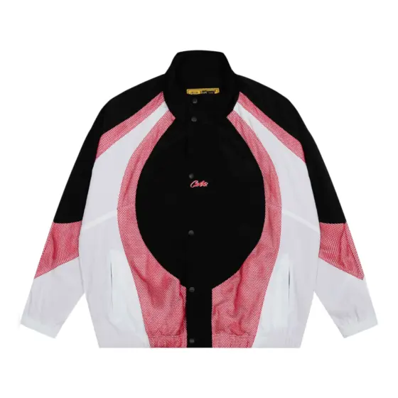 Corteiz Vertigo Shuku Jacket Black/Red
