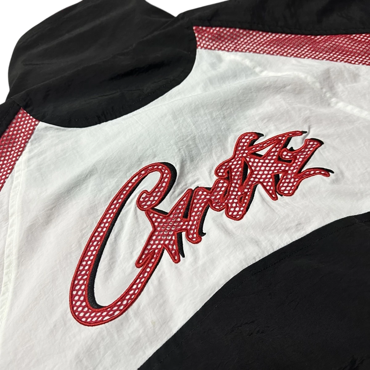 Corteiz Vertigo Shuku Jacket Black/Red